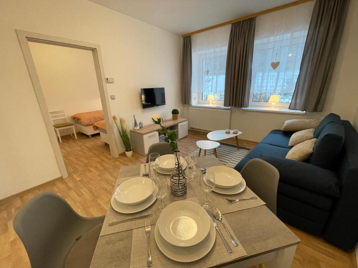 Apartmany Herc Jáchymov Exteriör bild