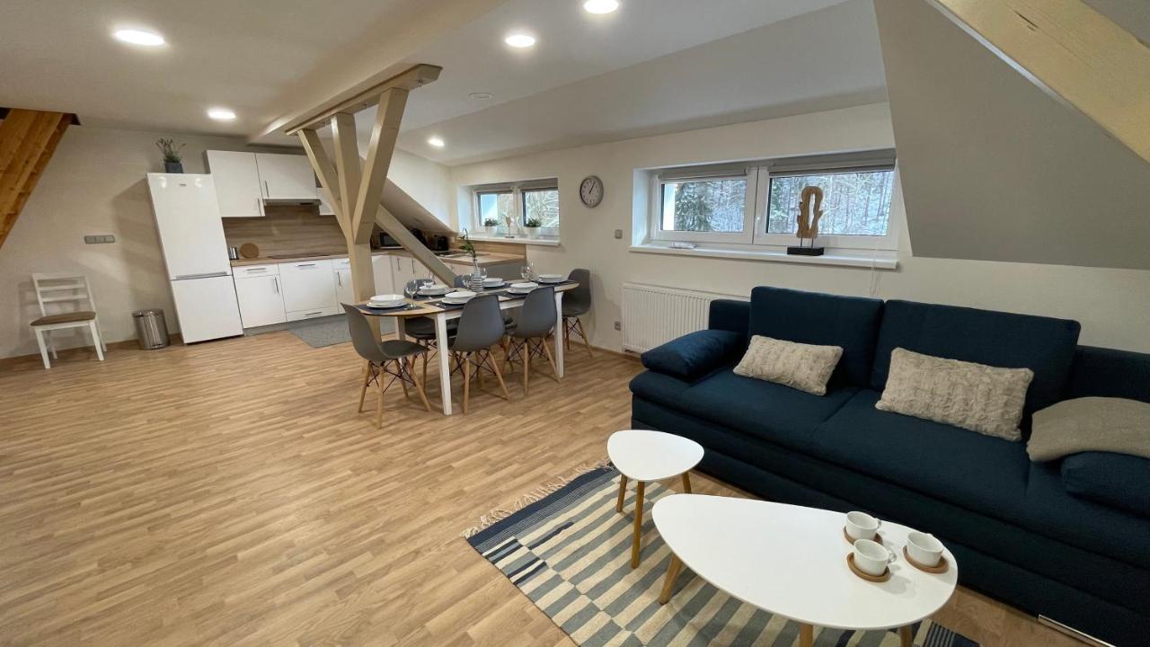 Apartmany Herc Jáchymov Exteriör bild